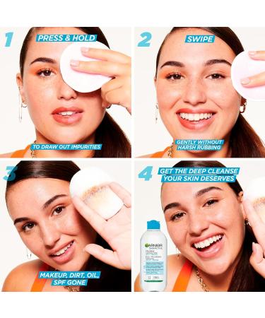 Garnier Micellar Cleansing Water All-in-One Cleanser and Waterproof Makeup Remover Cleanses and Soothes For Face Lips & Eyes For All Skin Types 700ml 1 count (Pack of 1) - Buy Online on GoSupps.com