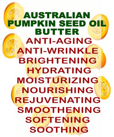 Botanical Beauty PUMPKIN SEED OIL BUTTER Australian Natural VIRGIN UNREFINED RAW for Face Skin Damaged Hair Lip Nails (2 Fl Oz) 2 Fl Oz (Pack of 1) - Buy Online on GoSupps.com