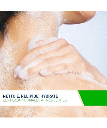  CeraVe CeraVe Shower Oil with Hyaluronic Acid for Normal to Very Dry Atopic Skin 473 ml + CeraVe Moisturising Milk Cream for Body & Face 24 Hours - Buy Online on GoSupps.com