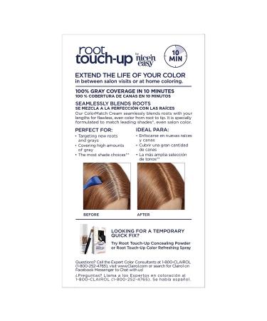 Clairol Root Touch-Up by Nice'n Easy 6R Light Auburn/Reddish Brown Hair Dye - Pack of 2 - Buy Online on GoSupps.com