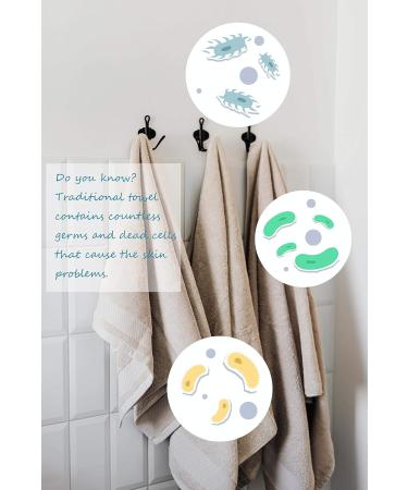 Gentowel Dry Cotton Soft Facial Tissues (2 Pack) - Gentle Disposable Makeup Removing Towels for Sensitive Skin - Buy Online on GoSupps.com