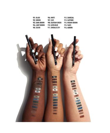 NYX Slim Eye Pencil - Dark Brown Eyeliner | 1 Count Pack | Professional Makeup - Buy Online on GoSupps.com