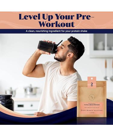 Madagascar Pure Vanilla Bean Powder - Ideal for Baking, Coffee, Protein Shakes - Keto & Paleo Friendly, Sugar-Free - Ground Vanilla Bean Powder, No Additives - 2oz Pack - Buy Online on GoSupps.com