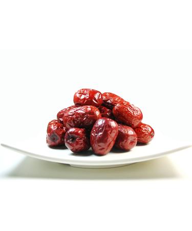 Greenhilltea health fruit Xinjiang Red Dates natural Jujube dried fruit 1 LB