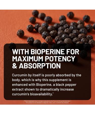 NatureWise Turmeric Curcumin with Black Pepper 2600mg - Ultra Absorption Turmeric Curcumin Supplement + BioPerine - Naturally-Sourced Vegan Non-GMO USA Manufactured - 120 Capsules 30-Day Supply  - Buy Online on GoSupps.com