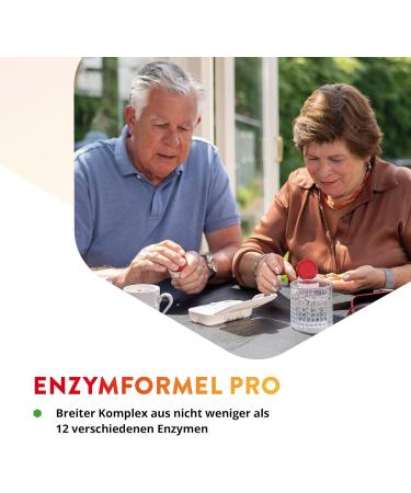Buy Vitals Enzyme Formula Pro - 90 Vegan Capsules | 12 Active Enzymes for Optimal Digestion - International Shipping - Buy Online on GoSupps.com
