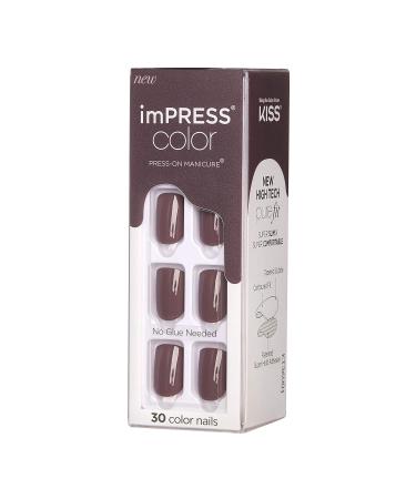 KISS Impress Color | Try Grey One-Piece False Nails (1 Pack) | Shop Internationally - Buy Online on GoSupps.com
