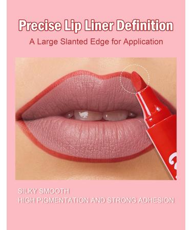  Jutqut Matte lip marker - Long-lasting - Waterproof - Transfer-proof and natural - Permanent lip pencil - Highly pigmented lip gloss - #05 - Buy Online on GoSupps.com