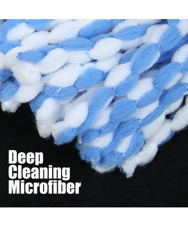 homsis 6 Pack Mop Replace Head Compatible with O Cedar 2-Tank RinseClean Spin Mop - Mop Refills Made of Microfiber  Deep Cleaning  Machine Washable and Easy to Replace - Buy Online on GoSupps.com