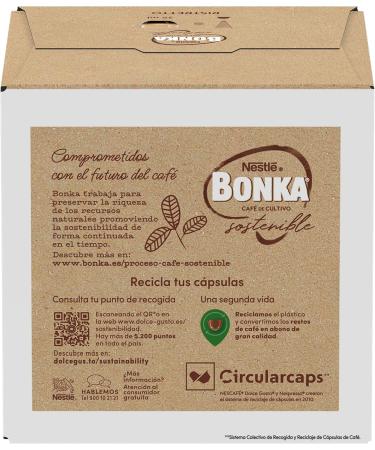  NESCAFE DOLCE GUSTO Nescaf Dolce Gusto Caf Bonka 3 x 16 capsules - Buy Online on GoSupps.com