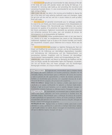  Pharmaceris Pharmceris P - PURI-ICHTILIUM body and scalp cleansing gel for psoriasis (225 ml) - Buy Online on GoSupps.com