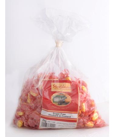 Sugar Free Rhubarb & Custard (STOCKLEYS) 2KG