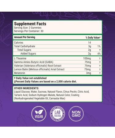 Nested Naturals Luna Kids Sleep Gummies - Melatonin with Valerian Root - Mixed Berry 60 Count & Luna Sleep Gummies - Melatonin 3mg with L-Theanine - Mixed Berry 60 Count - Buy Online on GoSupps.com