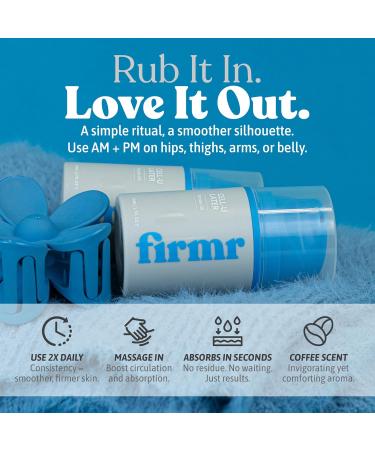 firmr Cell-U Later Cellulite Toning Serum - Tightening Smoothing Firming Solution - Supports Natural Collagen & Hyaluronic Acid Production - For All Skin Types - Coffee Scent - 1.7 fl.oz/50ml - Buy Online on GoSupps.com