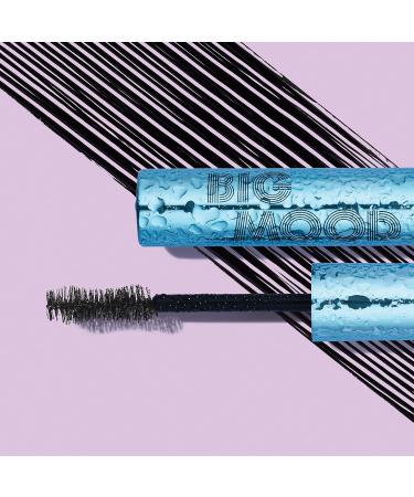 e.l.f. Big Mood Waterproof Mascara - Volumizing & Long-Lasting Lashes Infused with Jojoba Wax, Black 0.30 fl Oz (1-Pack) - Buy Online on GoSupps.com