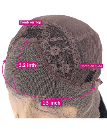 Xtrend 24 Inch Copper-Red Welly Lace Front Wig - Synthetic Heat-Resistant Natural Looking Glue-Free Part - Chestnut Brown Loose Corrugated Ginger Wig - Buy Online on GoSupps.com