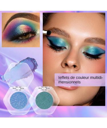Glitter Eyeshadow Shimmer Eyeshadow Unique Long Lasting Glitter Eyeshadow for Girls Unique Makeup Eyeshadow for Travel Daily Travel Small - Buy Online on GoSupps.com