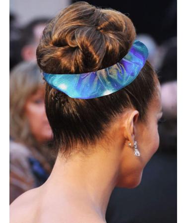 LED Light Hair Scrunchies - Premium Elastic Bands for Women/Girls - 4 Pack Mermaid Hair Ties Clips - Party Accessories for Halloween/Christmas/New Year - Buy Online on GoSupps.com