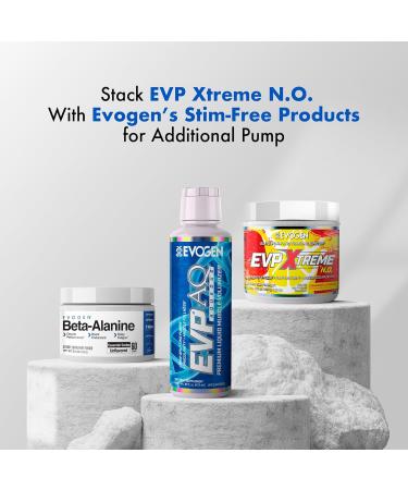 Evogen EVP Xtreme NO Pre Workout Powder for Men & Women Sugar Free Preworkout with Beta Alanine Creatine and Caffeine for Energy & Pump 40 Servings - Strawberry Lemonade - 17.2 Oz - Buy Online on GoSupps.com