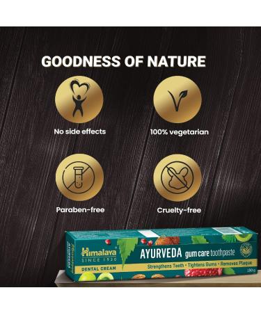 Ayurveda Gum Care Toothpaste 150G | Reduces Gum Bleeding & Fights Bad Breath | 13 Ayurvedic Herbs for Healthy Gums - International Shipping Available - Buy Online on GoSupps.com