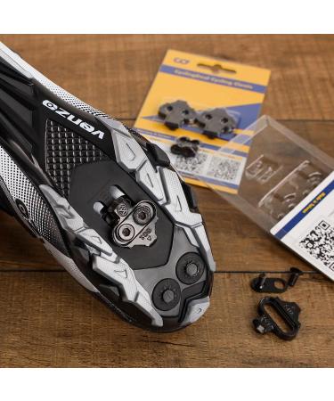 CyclingDeal Mountain Bike Cleats Compatible with Shimano SPD SM-SH51/56 - Ideal for Indoor Cycling & MTB Shoes - Single or Multi-Release Clips - Buy Online on GoSupps.com