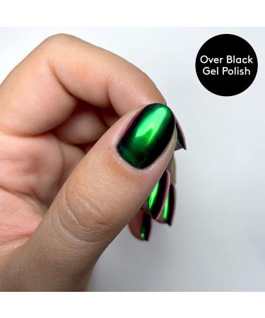 Mylee Air Cushion Chrome Powder Pen - Holographic Nail Powder Decoration Shiny Metallic Mirror Effect - Long Lasting DIY Nail Art Manicure Tool - Dragon Egg - Buy Online on GoSupps.com