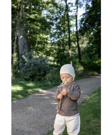 BIBS Supreme Baby Pacifiers | BPA-Free Natural Rubber | Made in Denmark | Set of 2 Soothers (Sand 0-6 Months) - Buy Online on GoSupps.com