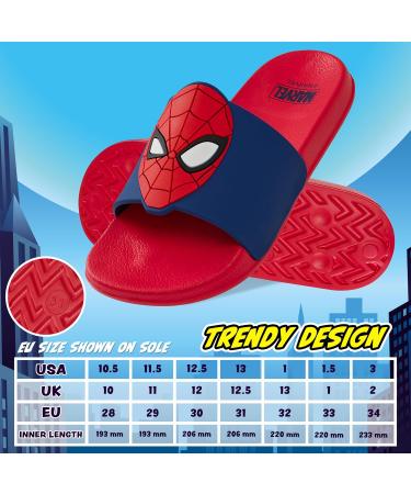 Buy Marvel Sandals for Kids | Official Children s Beach & Bathing Shoes - Red & Blue EU 31 - Buy Online on GoSupps.com