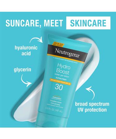 Neutrogena Hydro Boost Water Gel SPF 30 Sunscreen Lotion - 5 fl. Oz - Buy Online on GoSupps.com