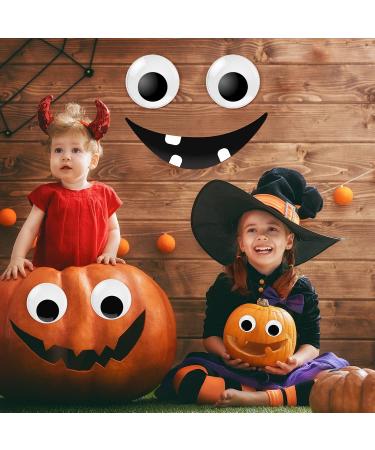 Set of 6 Black Wiggle Googly Eyes for Crafts - 2, 3, 4 - Self Adhesive - Christmas Decorations - Buy Online on GoSupps.com