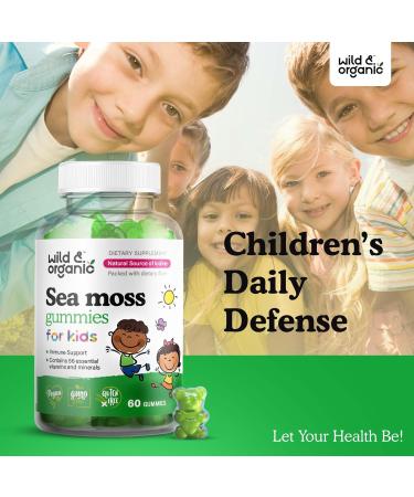 YHN Sea Moss Gummies for Kids - 60 Ct | Thyroid & Immune Support - Buy Online on GoSupps.com
