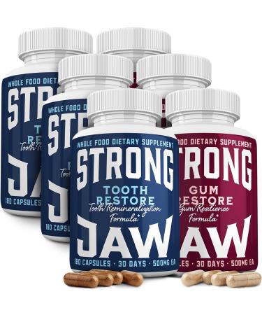 Strong Jaw Gum & Tooth Restore Bundle 6 Pack Bundle