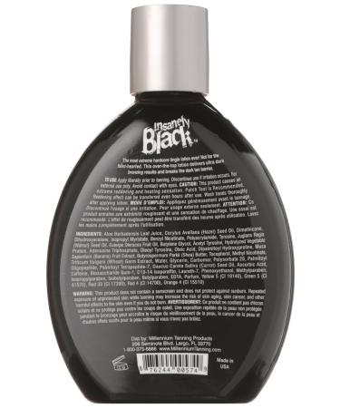 Millennium Tanning Insanely Black 60X UV Bronzer Accelerator Tanning Lotion 2-Pack 13.5 fl oz - Fast-Acting Sunless Tan Formula - Buy Online on GoSupps.com