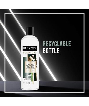 TRESemm Botanique Coconut Nourish Shampoo for Dry Frizzy Hair - 16 Fl Oz (Pack of 4) - Buy Online on GoSupps.com