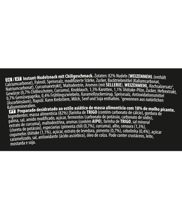 Buy Knorr Asia Noodles Chili Taste - Instant Deliciousness in 3 Minutes | 8 x 65g | International Shipping Available - Buy Online on GoSupps.com