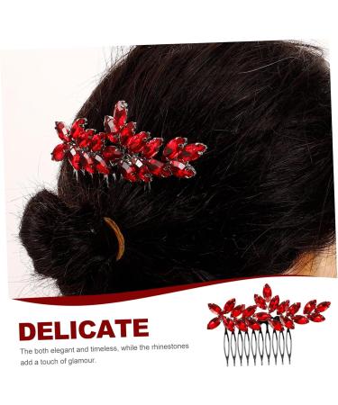 CRILSTYLEO Bridal Headwear Rhinestone Hair Accessories Wedding Hair Accessories Hair Side Combs Wedding Hair Clips for Brides Decorative Hair Combs for Women Accessories Rhinestone Hair Combs - Buy Online on GoSupps.com