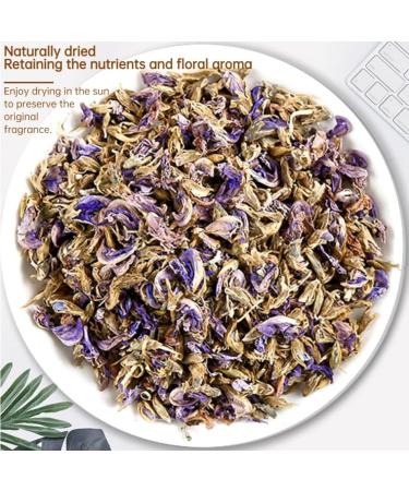  HQZMCTE Naturally Air-Dried Famous Chinese Flower Tea Herbal Tea 30g / 1.05oz Dried Purple Flower Tea for Health - Buy Online on GoSupps.com