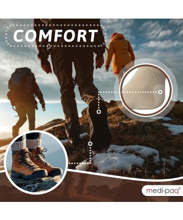 Medipaq Gel Heel & Ankle Support - Achilles Tendonitis, Ligament Damage, Sprained Ankle Socks for Women & Men - Buy Online on GoSupps.com