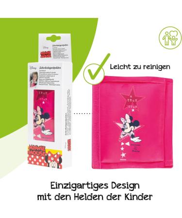 Hits4KIDS Bluth Cushion Car for Children - Disney Minnie Mouse Seat Belt & Backpack Shoulder Cushion Comfortable Belt Protection for Girls (20cm) - Buy Online on GoSupps.com