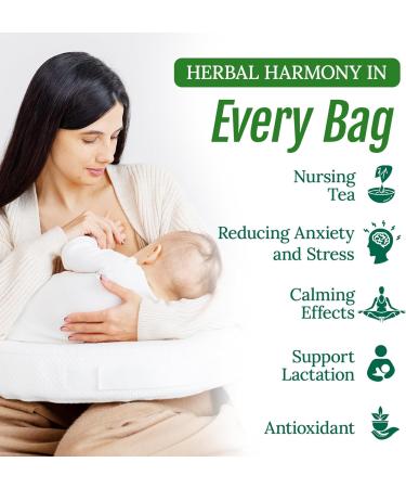 KUKER Lactation Tea Nursing Tea Breastfeeding Tea For Lactation Pregnancy & Fertility Tea Mums Milk & Pregnancy Essentials Herbal Tea Gift Set - Tea For Breastfeeding Mothers - 20 Tea Bags 30g - Buy Online on GoSupps.com