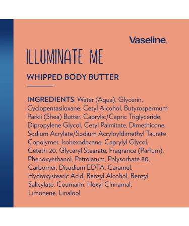 Vaseline Illuminate Me Body Butter - Radiant Whipped Shea Butter for Melanin-Rich Skin | 11 Oz Ea (Pack of 2) - Buy Online on GoSupps.com