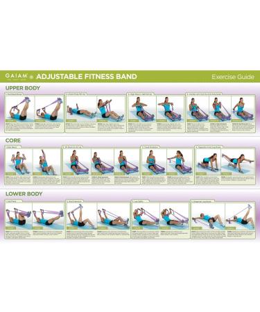 Gaiam Adjustable Fitness Band - Premium Quality Resistance Bands for Home Workouts - Shop Internationally for Fitness Gear - Buy Online on GoSupps.com
