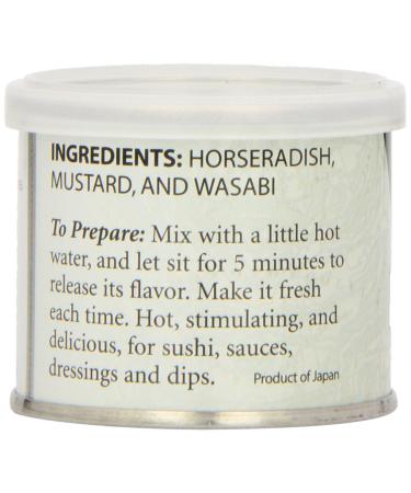 Eden Wasabi Powder 0.88oz - Pack of 6 | Authentic Japanese Flavor - Buy Online on GoSupps.com