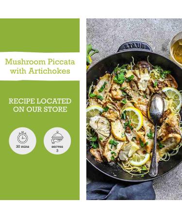 Mr Organic - Organic Grilled Artichoke Antipasti 190g - Non GMO & Preservative Free - Gluten Free & Vegan - Made With Organic Artichokes - Pack of 2 - Buy Online on GoSupps.com