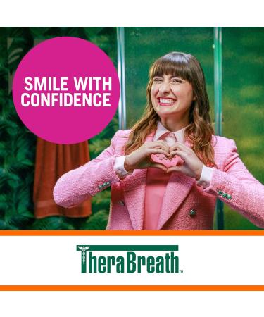 Therabreath Healthy Smile oral Rinse - sparkle Mint | Fluoride & Xylitol - Fights Cavities for 24 Hours | Certified Vegan Gluten Free & Kosher 16 ounces Anticavity - Sparkle Mint 473 ml (Pack of 1) - Buy Online on GoSupps.com
