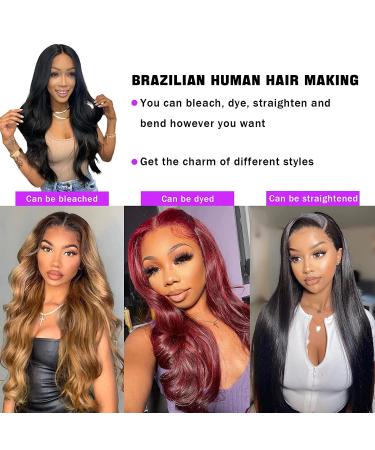 Tasumla 12A Brazilian Virgin Human Hair Bundles - 16/18/20 Inch Body Wave 3 Bundle Deal - Unprocessed Natural Color Weft Weave Extensions - Buy Online on GoSupps.com