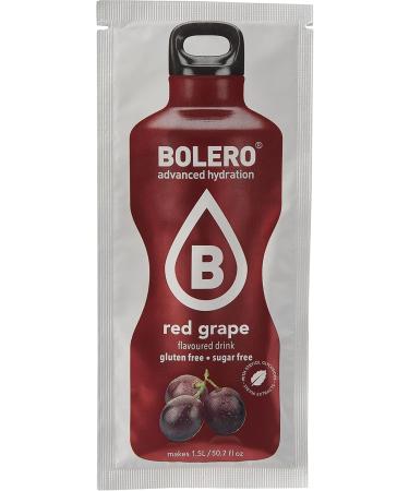Bolero Drinks Red Grape - 12 Pack (9g Each) | Low-Calorie Flavoring for Global Shipping - Buy Online on GoSupps.com