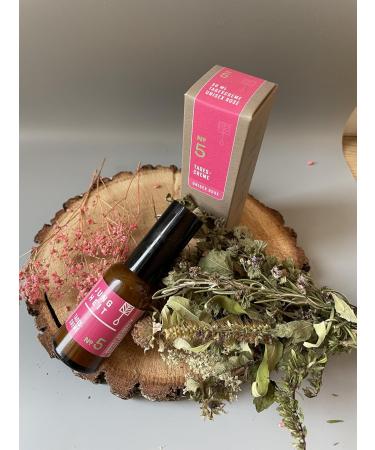 JUNGHEIT Rose Day Cream with Hyaluronic & Herbs Organic & Vegan Certified Strengthens the Skin Protective Barrier & Smooths the Skin for All Skin Types Face Care 30 ml - Buy Online on GoSupps.com