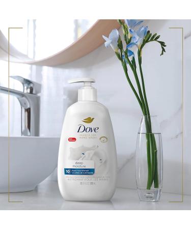 Dove Advanced Care Hand Wash Deep Moisture 4 Count - 12 oz - Buy Online on GoSupps.com