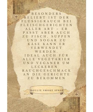 Dollie Hickory Liquid Smoke Spray 150ml - Vegan LPG Authentic Smoke Aroma & Smoky Grill Taste for Dishes - Buy Online on GoSupps.com